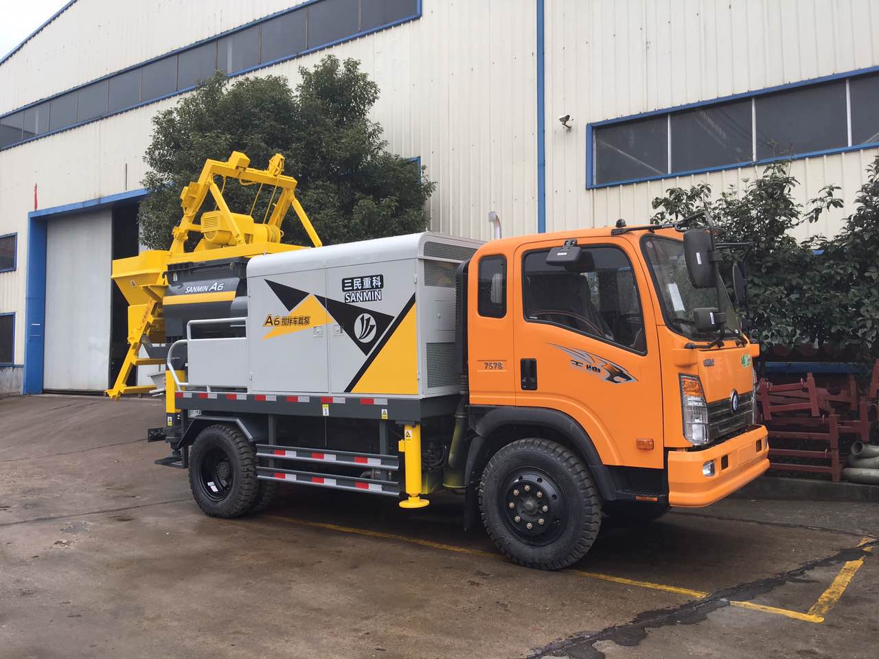 混凝土輸送泵車 混凝土輸送泵車